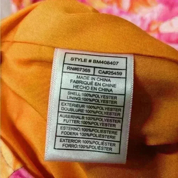 Steve Madden - Nicole Printed Sweetheart-Neck Mini Dress size 4 - Picture 7 of 8